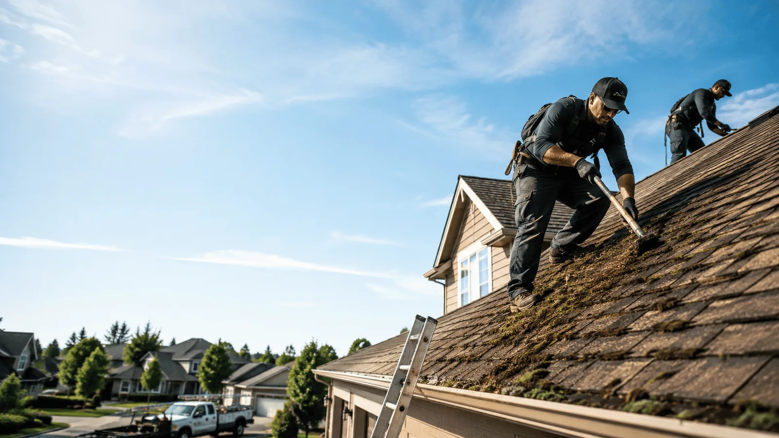 Roof Moss Removal in Natalia, TX near me